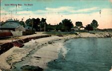 The Beach, Salem Willows, Massachusetts MA 1910 Postcard picture