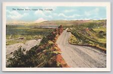 Postcard Skyline Drive Canon City Colorado picture