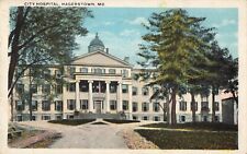City Hospital Hagerstown Maryland MD 1927 Postcard picture