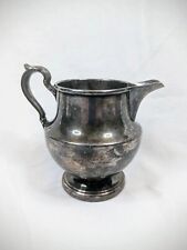Poole Silver Co Creamer 1030 Vintage EPC 9oz Collectable Hollow Ware Coffee Tea picture