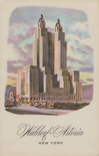 Vintage Postcard, Waldorf Astoria Hotel, New York City, (NYC), NY, Long Ago* picture