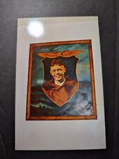 Mint USA Aviation Postcard Famous Portrait of the Lone Eagle Charles Lindbergh picture