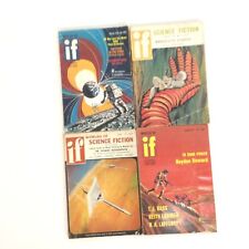 IF Science Fiction Magazine Lot 1950s 1960s 1970s Asimov Fontenay Biggle Galouye picture