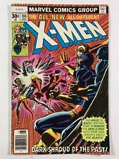 X-MEN #106: Mid-GRADE Dark Shroud of the Past 1977 Professor X APP Marvel Comics picture