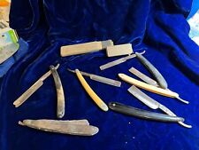 Lot of 6 Antique Rusty Straight Razors  picture