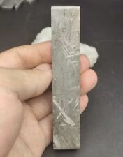 173g Rare Exquisite Aletai iron meteorite Leftover material slice Cuboid cut picture