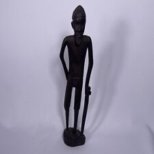 Vintage African Tribal Art Wood Figure 13.5” Tall picture