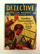 Detective Fiction Weekly Pulp Sep 23 1939 Vol. 131 #3 GD Low Grade picture