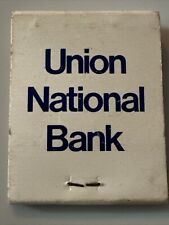 Matchbook UNION NATIONAL BANK. UNB picture