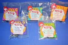 5 Different NEW McDonalds 1994 Hot Wheels Flame Series + Happy Meal Kid Toy Set picture