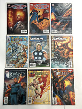 FANTASTIC FOUR MARVEL COMICS COMIC BOOK LOT of 9 Books early 2000's Boarded picture