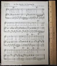DARTMOUTH COLLEGE  Song Sheet c1929 
