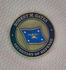 AUTHENTIC SecDef Secretary of Defense Robert Gates President Apnt Challenge Coin picture