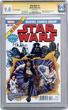 Star Wars #1 Perkins Heroes Haven Giant Size X-Men Homage CGC 9.8 SS 2015 picture