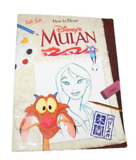 Disney How To Draw MULAN Walter Foster Step By Step Book 1998 picture