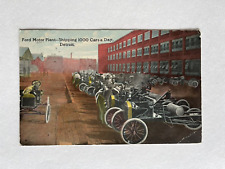 1914 Antique Vintage Postcard 187 FORD MOTOR PLANT 1000 Cars a Day Detroit MI picture