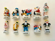 VTG KATZENJAMMER KIDS Porcelain Miniature Figures Feves/Beans Set of 10 - FRANCE picture