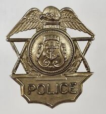 Obsolete Antique Rhode Island Police Hat Badge. picture
