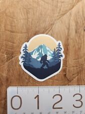 BIGFOOT STICKER Sasquatch Sticker Yeti Sticker Bigfoot Decal Hiking Camping  picture