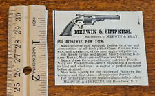 Harper's Weekly 1867 Advertisement Merwin and Simpkins Bray New York picture