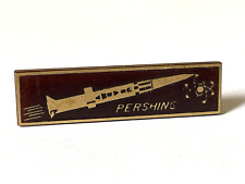RARE Vintage U.S. Army Pershing I Atomic Ballistic Missile Badge / Tie Clasp picture