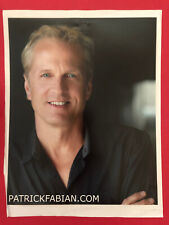 Patrick Fabian , character actor , original headshot photo with credits #/ picture