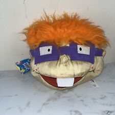Vuntage Nickelodeon Chuckie Rugrats Head Plush NWT 90s Cartoon picture