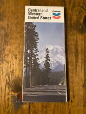 1975 Chevron Central & Western United States Road Map picture