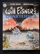 Will Eisner's Quarterly #5 Life Force PRE-WAR SPIRIT 1985 Kitchen Sink S607 Pics picture