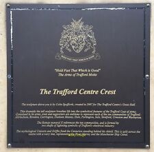 Photo 12x8 Trafford Centre: plaque outside main entrance Eccles For a view c2016 picture