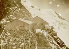 TAIRRAZ Photograph ALPES FRANCE MONTBLANC Ca 1895 Cabanes des Grands Mulets picture