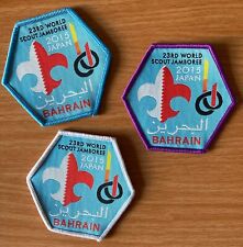 2019 23RD World Scout Jamboree 3 BAHRAIN Contingent badges 2015  picture
