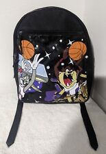 Vintage 1997 Looney Tunes School Backpack Bag Bugs Bunny Taz Basketball  picture