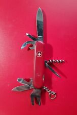 VINTAGE RARE Wenger Delemont CYCLIST 85mm Multi-Tool Red Swiss Army Knife  picture