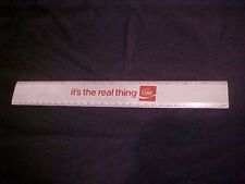 Vintage 1970's Coca Cola Coke It's The Real Thing Ruler 12