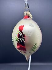 VTG Christopher Radko FANTASIA SELECT Limited Ed. RED CHRISTMAS TREES Ornament picture