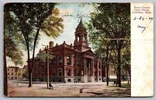 Essex County Court House Lawrence MA Massachusetts Antique Postcard PM Clean WOB picture