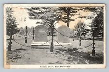 East Northfield MA-Massachusetts, Moody's Grave, c1910 Vintage Postcard picture