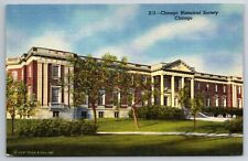 Vintage Postcard IL Chicago Historical Society -6162 picture