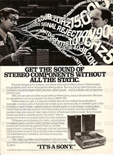 1978 Sony HMK-419 Stereo Vintage Magazine Ad   Sony Stereo picture