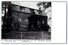 c1940s Historic Old Van Schaick Mansion On Van Schaick Island Cohoes NY Postcard picture