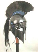 Medieval Antique Black Corinthian Medieval Warrior Armor helmet Vintage Replica picture