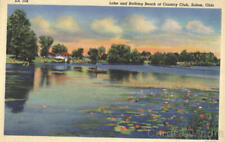 1951 Salem,OH Lake and Bathing Beach at Country Club Mahoning,Columbiana County picture