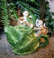 Kaldun & Bogle Hand-Painted Ceramic Monkey Teapot picture