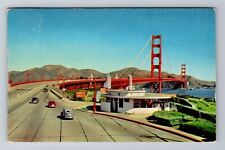 San Francisco, CA-California, Golden Gate Bridge Antique c1955, Vintage Postcard picture
