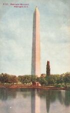 Vintage Postcard Washington Monument Landscape Lights And Shades Washington DC picture