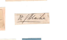 William Garden Blaikie (1820–1899) Signed Clip / Autographed Minister Temperance picture