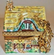 PEINT MAIN LIMOGES TRINKET - FRENCH COUNTRY HOME picture