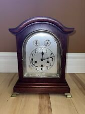 1920's Junghans Wurttemberg Germany Westminster Mahogany Bracket Clock picture