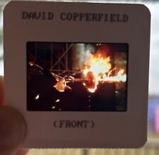 Vintage David Copperfield with Fire 35 mm Slide Photo Press Release 35mm picture